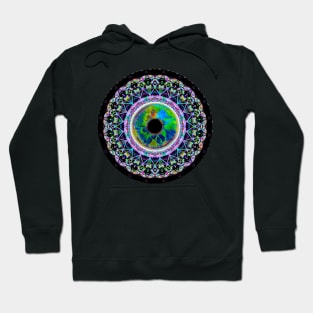 William Morris Style Eyeball Decoration Hoodie